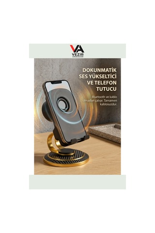 Mobile Phone Sensor Speaker Stand Kablosuz Sensörlü 5w Sesli Telefon & Tablet Tutucu