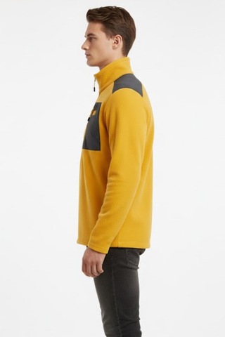 Helly Hansen Erkek Block Polar Sweatshirt Sarı
