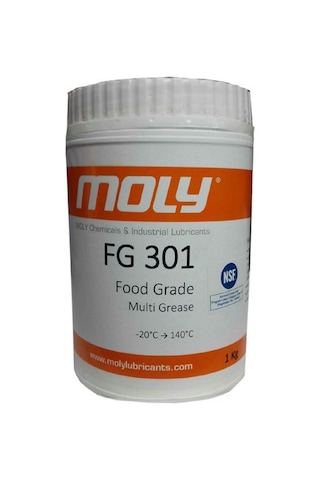 Moly Fg 301 Gıdaya Yüksek Sıcaklık Gresi 1 KG