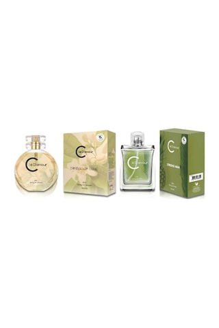 Cle D'Amour Symbol Of Love Vegan EDP Kadın Parfüm 50 ML + Strong Man Erkek Parfüm Seti 50 ML