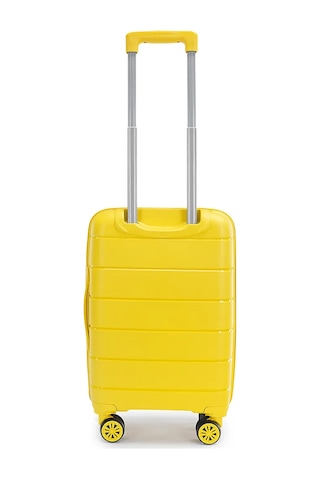 Wexta Wx-pp17 Sarı Orta Boy Polipropılen Valiz Sari