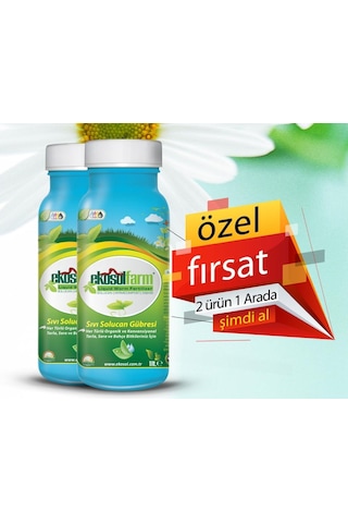 Ekosol Farm Sıvı Solucan Gübresi 2 x 1 L