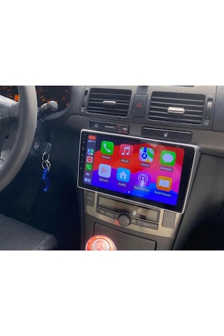 Toyota Avensis 2003-2008 Android Multimedya 4gb Ram/64gb Carplay 9inc Ips Ekran Park Kamerası 9"