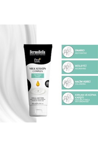 Milk Keratin Complex Besleyici Ve Onarıcı Saç Kremi 200 Ml