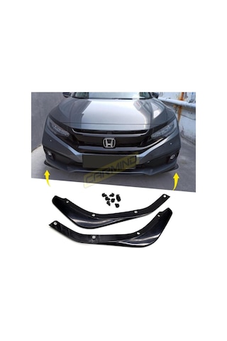 Honda Civic Fc5 Ön Tampon Altı Flap 2016-2019