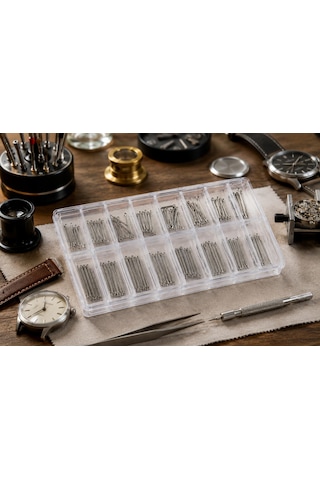 Düz Saat Pimi Çelik 6-23 Mm Metal Saat Kordon Pimi Diğer
