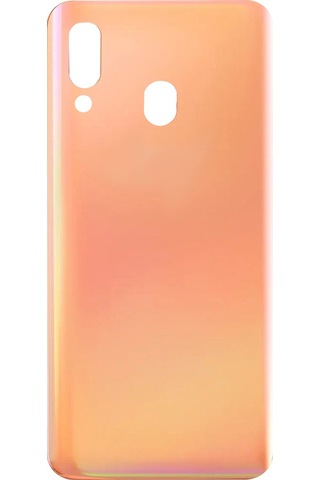 Teknonet Samsung Galaxy A40 Uyumlu Batarya Kapağı - Beyaz Beyaz