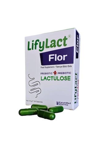 Lifylact Flor Probiyotik 20 Kapsül