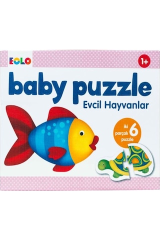 +1 Yaş Evcil Hayvanlar Baby Puzzle (Eolo)