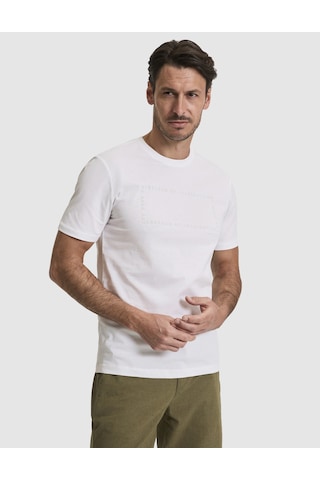 Pierre Cardin Erkek Ekru Tişört 50327871-vr019