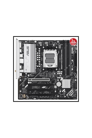 Asus B850m Max Gamıng Wıfı, 4xddr5, 3x M2, Hdmı, Dp, Type-c, Wi-fi 6, Bluetooth V5.4, Am5 Soket Gamı