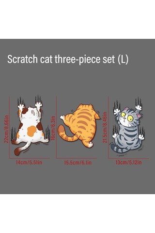 Araba Çıkartmaları Havalı Araba Çıkartmaları Komik Evcil Hayvan Kedi Çıkartmaları M