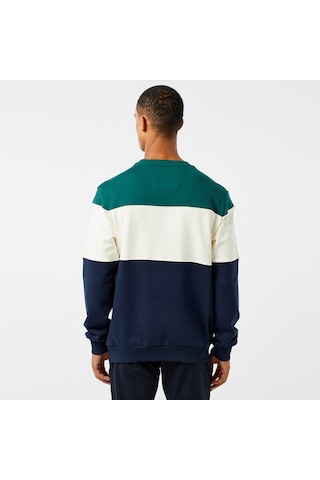 Nautica Erkek Yeşil Regular Fit Sweatshirt Düz K47469t Yeşil