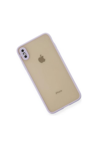 Newface - 72 - iPhone Uyumlu X Kılıf Montreal Silikon Kapak - Csmo-tex - - Mor