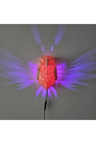 Jetjest Baykuş Figürlü Rgb Led Gece Lambası