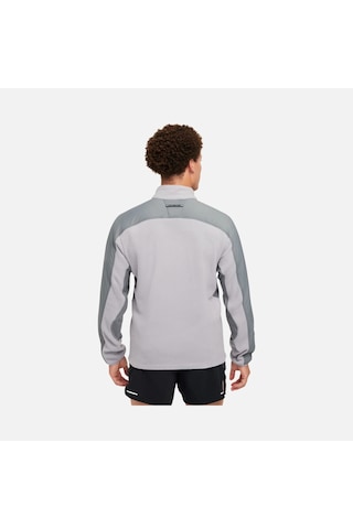 Nike Trail Polartec 1/4-zip Fleece Running Long-sleeve Erkek Sweatshırt-sportxoutlet Gri