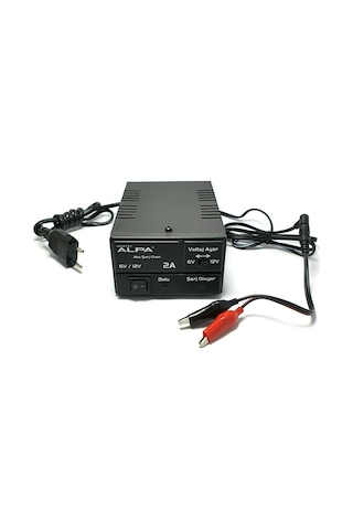 Alpa 452521586 6V - 12V  2A Akü Şarj Cihazı