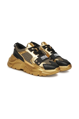 Versace Jeans Couture 79ya3sc4 Erkek Günlük Ayakkabı Altın