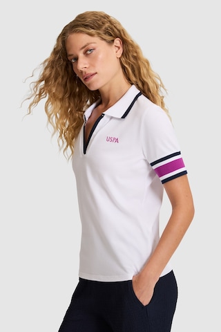 U.S. Polo Assn. U.s. Polo Assn. Kadın Beyaz Tişört 50323543-vr013