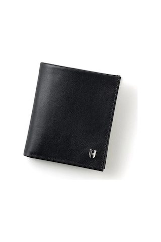 Axel Erkek Deri İnce Tasarım Cüzdan Siyah