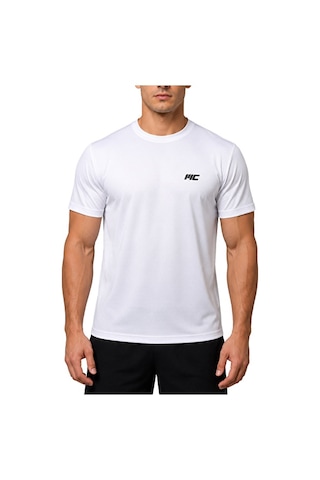 Musclecloth Dry Touch Kısa Kollu T-shirt Beyaz