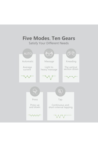 Leezsing Leravan Magic Sticker Cool Version Vücut Rahatlatıcı Masaj Makinesi Taşınabilir Elektrikli Masaj Aleti-631 Çok Renkli