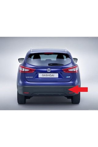 Nissan Qashqai 2014-2017 Arka Tampon Çeki Demir Kapağı 850714ea0a