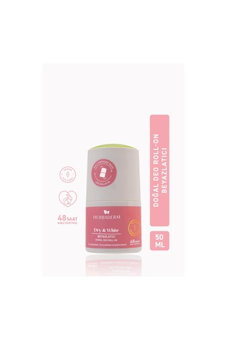 Herbaderm Beyazlatıcı Doğal Roll-On Deodorant 50 ML