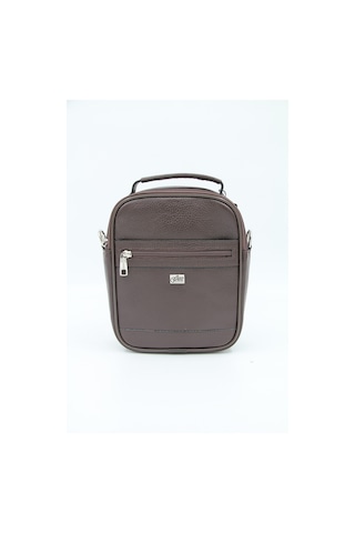 Granit 1914 Deri El Çantası - Kahverengi - Kahverengi