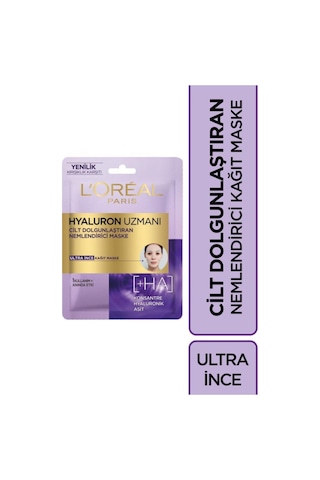 L'Oreal Paris 3'Lü Hyaluron Uzmanı Cilt Dolgunlaştıran Maske