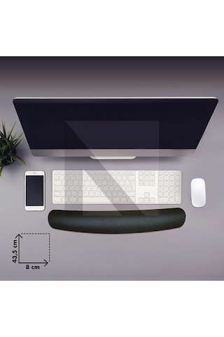 MP03 - Memory Klavye Bilek Destek Pedi Yumuşak, Ergonomik