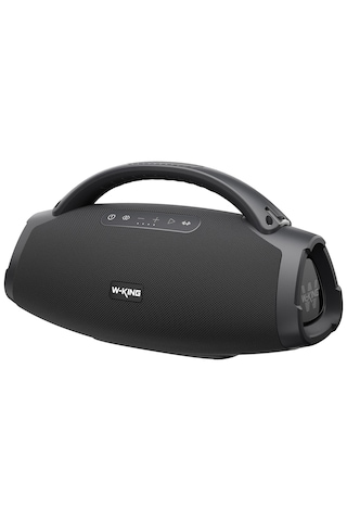 W-kıng X20s Bluetooth Hoparlör, 140w Rms Boombox Ultra Bass, 24 Saate Varan Çalma Süresi, Ipx7 Suya Dayanıklı, Kablosuz Stereo Tws, Powerbank/usb/tf/aux/otg/bluetooth 5.4, Ses Bombası Siyah