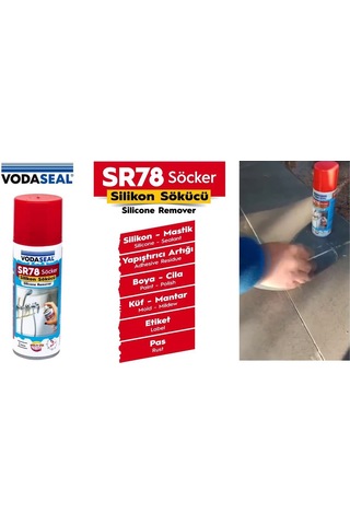 Vodaseal Sr78 Söcker Silikon Sökücü 200 Ml