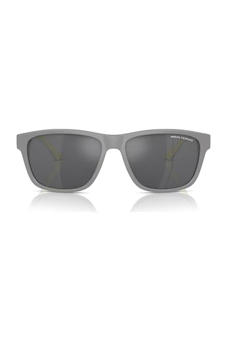 Armani Exchange Aex 4135s 81806g 59 Erkek Kare Mat Gri Kemik Güneş Gözlüğü