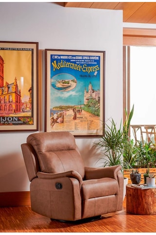 Niron Boston TV / Baba Koltuğu - Sallanan Dönen ve Yatan Koltuk - Berjer