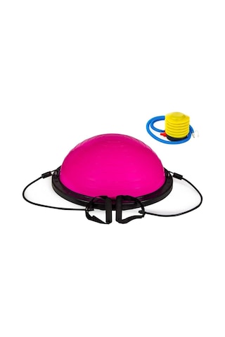 Pembe Bosu Topu - Bosu Ball - Denge Topu - Bosu Ball Pilates Deng