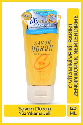 Cosmetex Roland Savon Doron  C Vitaminli Yüz Yıkama Jeli 120 ML