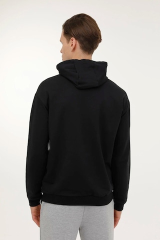 M-sn88 Bsc Hoodıe 3pr Siyah Erkek Kapsonlu Sweatshirt Siyah