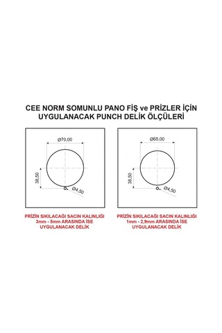 Bemis 3x32a Somunlu Makine Prizi 220v Ip44