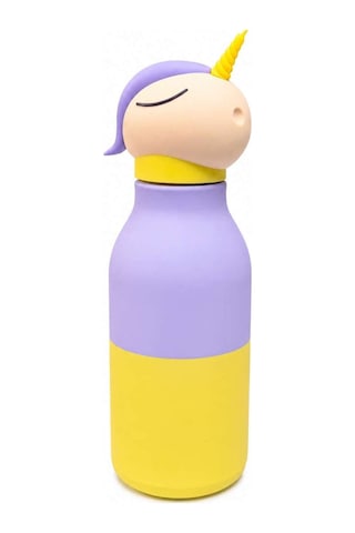 Koı Mor Unicorn 500 Ml Paslanmaz Çelik-pipetli Çocuk Termosu Ve Suluk Mor Mor