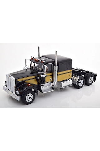 1/18 Kenworth W900 Schwarz/gold 1:18 Road Kings