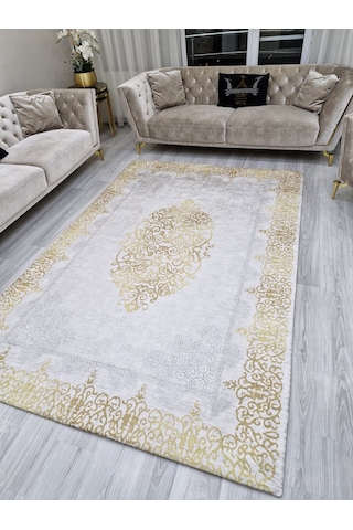 Kadife 4 M2 Ve 6 M2 Seçenekli Lastikli Halı Örtüsü 402 Çok Renkli