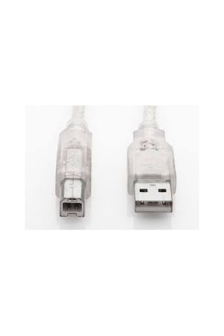 S-Link Sl-U2007 Usb2.0 7M Şeffaf Yazıcı Kablo