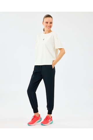 Skechers W Light Fabric T-shirt Kadın Beyaz Tshirt S2520257-3855