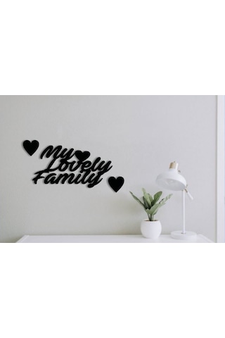 My Lavely Family-duvar Yazısı My Lavely Family-duvar Yazısı
