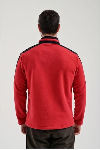Exuma Half Zıp Erkek Polar 2412004-657-red