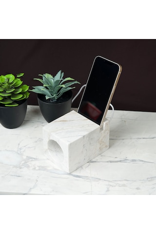 Suono Mermer Telefon Standı & Ses Yükseltici -