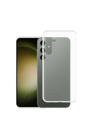 Samsung Galaxy Uyumlu S24 Plus Kapak 1mm Süper Silikon Şeffaf Kılıf