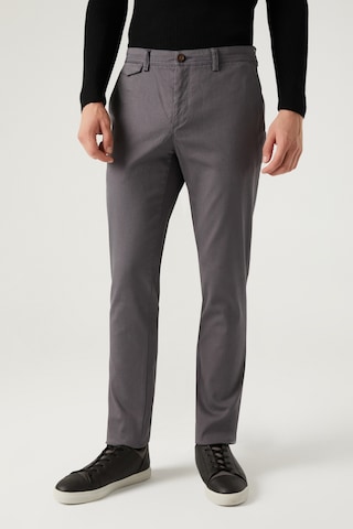 Twn Slim Fit Antrasit Armürlü Chino Pantolon 6ecc3s208232m