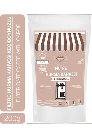 Hurma Aşkı Filtre Hurma Kahvesi Keçiboynuzlu 200 G